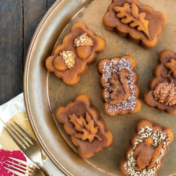 Best NORDIC WARE Moule à Cakes Automne Assortis (x6) Bronze