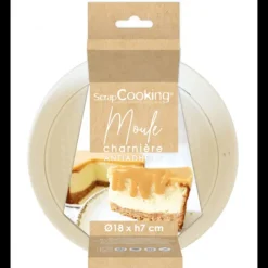 Best SCRAPCOOKING Moule à Charnière Antiadhésif 18 cm