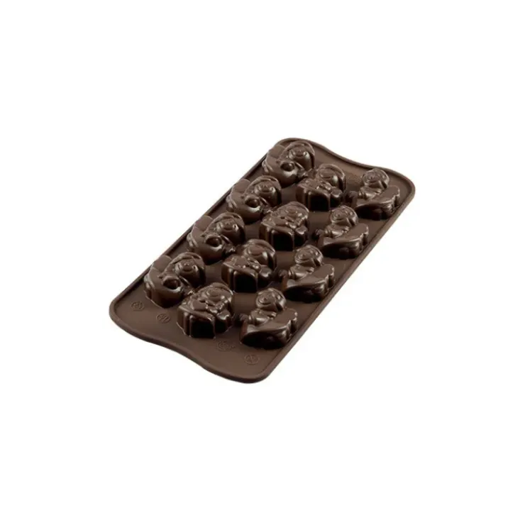 Best EASY CHOC Moule à Chocolat 12 Anges - Silicone Spécial Chocolat