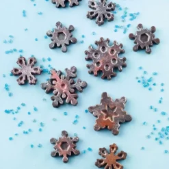 SILIKOMART Moule à Chocolat 14 Flocons Easy Choc - Silicone Spécial Chocolat