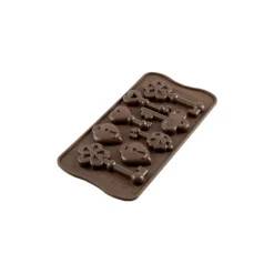 Clearance EASY CHOC Moule à Chocolat Clés et Cadenas - Silicone Spécial Chocolat