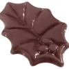 Outlet CHOCOLATE WORLD Moule à Chocolat Grandes Feuilles de Houx (x12)