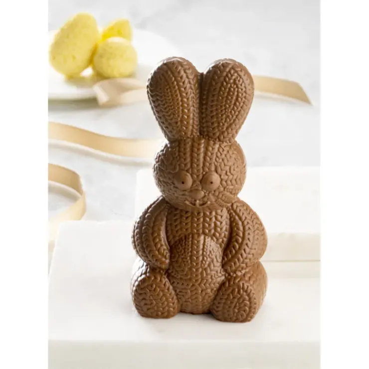 Hot BARRY Moule à Chocolat Lapin Tricot 15 cm