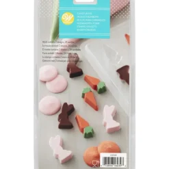 Online WILTON Moule à Chocolat Mini Lapins et Carottes
