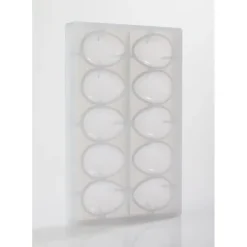 Best BARRY Moule à Chocolat Oeuf Lisse 6,5 cm (x10)