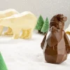 Sale BARRY Moule à Chocolat Père Noël Origami 15 cm