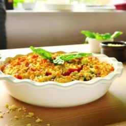 EMILE HENRY Moule à Clafoutis en Céramique Ø 26 cm Argile