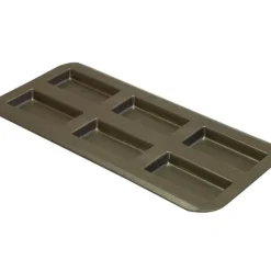 Online GOBEL Moule à Financier 6 empreintes 9,8 x 4,8 cm Anti-adhérent