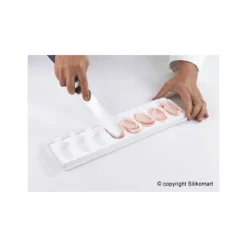 New SILIKOMART Moule à Glace Silicone 16 Mini Esquimaux avec bâtonnets