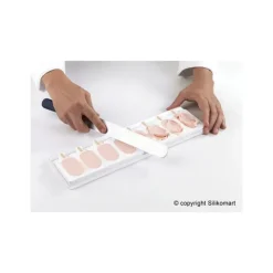 New SILIKOMART Moule à Glace Silicone 16 Mini Esquimaux avec bâtonnets