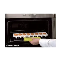 New SILIKOMART Moule à Glace Silicone 16 Mini Esquimaux avec bâtonnets