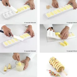 Discount SILIKOMART Moule à glace silicone 8 mini Tango avec bâtonnets