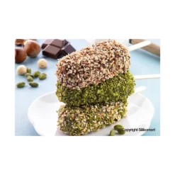 Online SILIKOMART Moule à Glace Silicone 2 x 2 Esquimaux 90 ml avec bâtonnets