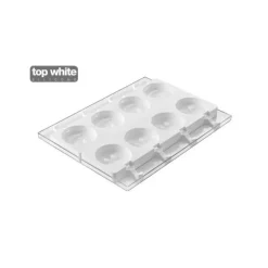 Sale SILIKOMART Moule à glace silicone Smile 8 empreintes avec bâtonnets
