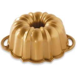 Hot NORDIC WARE Moule à Gâteau Bundt Anniversaire Gold 1,5 L