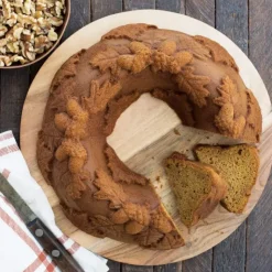 Hot NORDIC WARE Moule à Gâteau Bundt Couronne d'Automne Bronze