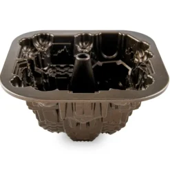 Sale NORDIC WARE Moule à Gâteau Bundt Maison Hantée Bronze