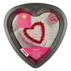 New WILTON Moule à Gâteau Coeur 22,8 cm x H 5,8 cm