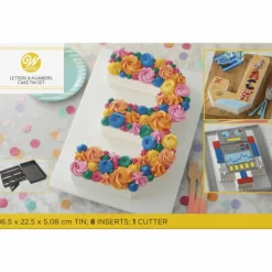 Sale WILTON Moule à Gâteau Number Cake et Letter Cake