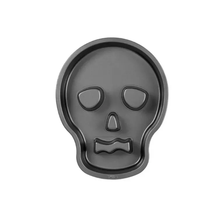 Online WILTON Moule à Gâteau Tête de Mort 24.3x30.2x4 cm