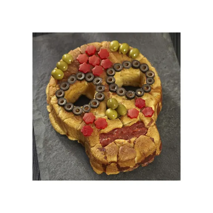 Online WILTON Moule à Gâteau Tête de Mort 24.3x30.2x4 cm