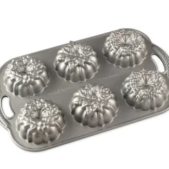Clearance NORDIC WARE Moule à Gâteaux Couronnes de Noël (x6) Silver