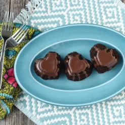 NORDIC WARE Moule à Gâteaux Cœurs à Étages (x6) Toffee