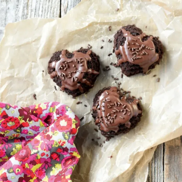 NORDIC WARE Moule à Gâteaux Cœurs à Étages (x6) Toffee