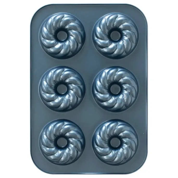 Online NORDIC WARE Moule à Gâteaux Donuts Torsadés (x6) Pro Cast