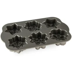 Online NORDIC WARE Moule à Gâteaux Flocons de Neige (x6) Silver