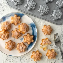 Clearance NORDIC WARE Moule à Gâteaux Flocons de Neige (x12) Silver