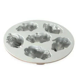 Best NORDIC WARE Moule à Gâteaux Lapins (x6) Toffee