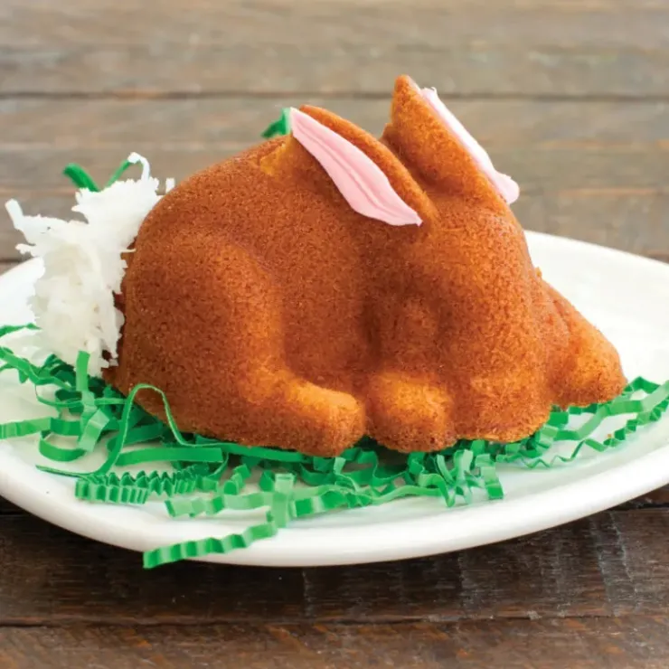 Best NORDIC WARE Moule à Gâteaux Lapins (x6) Toffee