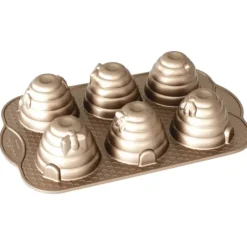 Clearance NORDIC WARE Moule à Gâteaux Ruches (x6) Toffee