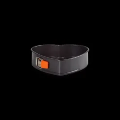 Clearance LE CREUSET Moule à Manqué Coeur Anti-Adhésif Fond Amovible 25 cm