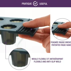 Sale MASTRAD Moule à Mini-Madeleines Silicone (x20)