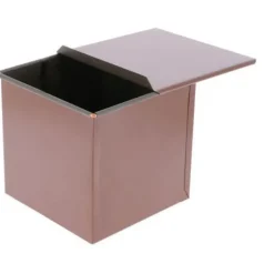 Best MALLARD FERRIERE Moule à Pain Surprise Carré 16x16 cm avec Couvercle