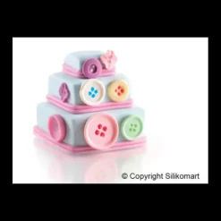 New MALLARD FERRIERE Moule 6 Pyramides à Étages en Silicone