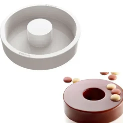 SILIKOMART Moule à Savarin Saturne en Silicone Ø 200mm