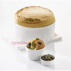 Best REVOL Moule à Soufflé Blanc Ø 8,2cm French Classique