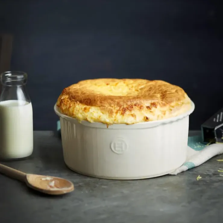 Hot EMILE HENRY Moule à Soufflé en Céramique Ø 23 cm Argile