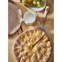 New DE BUYER Moule à Tarte Cannelée Inox Perforé Amovible Ø 28 cm x H 2,5 cm