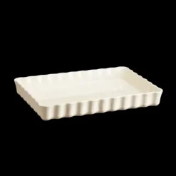 Outlet EMILE HENRY Moule à Tarte Rectangulaire en Céramique 33,5 x 24 cm Argile