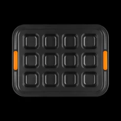 Sale LE CREUSET Moule Brownie Antiadhésif 12 Empreintes 40 x 30 cm