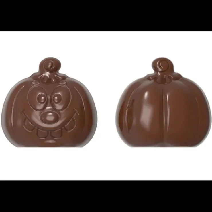 CHOCOLATE WORLD Moule Chocolat Aimanté Citrouille Halloween 10 cm