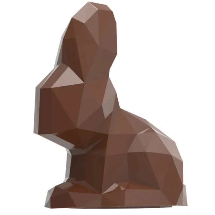 Discount CHOCOLATE WORLD Moule Chocolat Aimanté Lapin Origami 17,5 cm