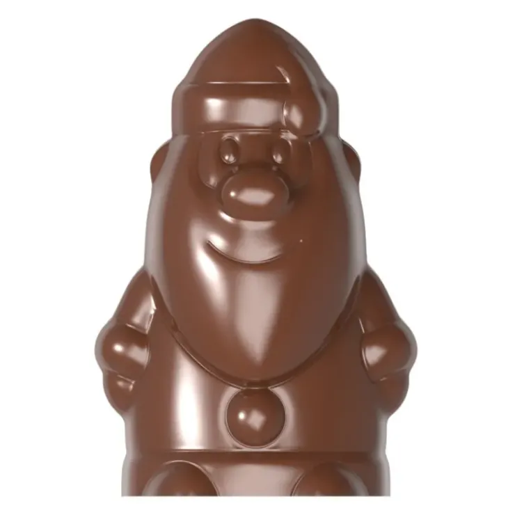 Discount CHOCOLATE WORLD Moule Chocolat Aimanté Père Noël Simple 15 cm