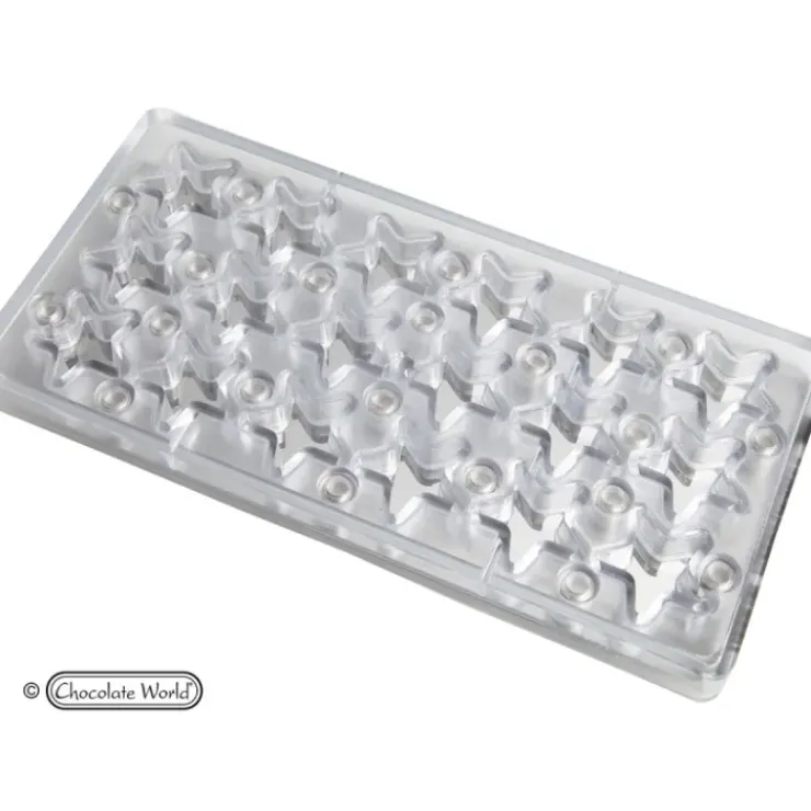 Discount CHOCOLATE WORLD Moule Chocolat Aimanté Étoile (x18)