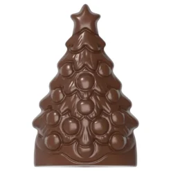 Outlet CHOCOLATE WORLD Moule Chocolat Arbre de Noël 9 x 5,9 cm (x4)