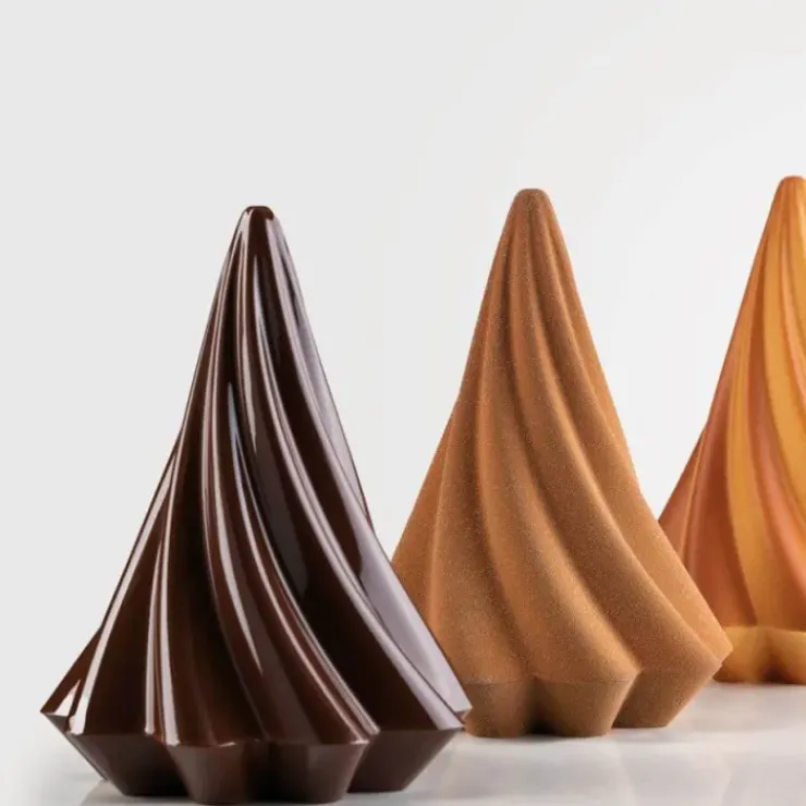 Online PAVONI Moule Chocolat Arbre Twirl Ø 15 x H 20 cm (x2)